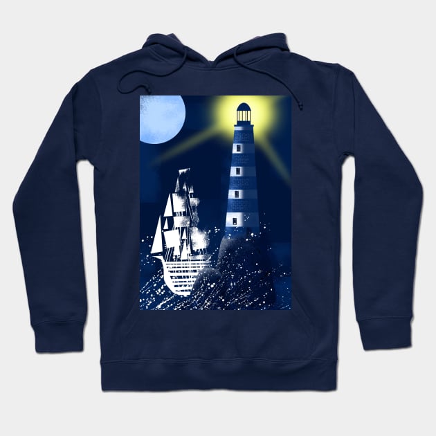 Ghost Ship Hoodie by Scratch